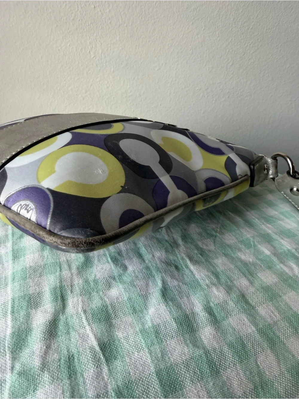 Coach Julia Op Art Scarf Print Swingpack